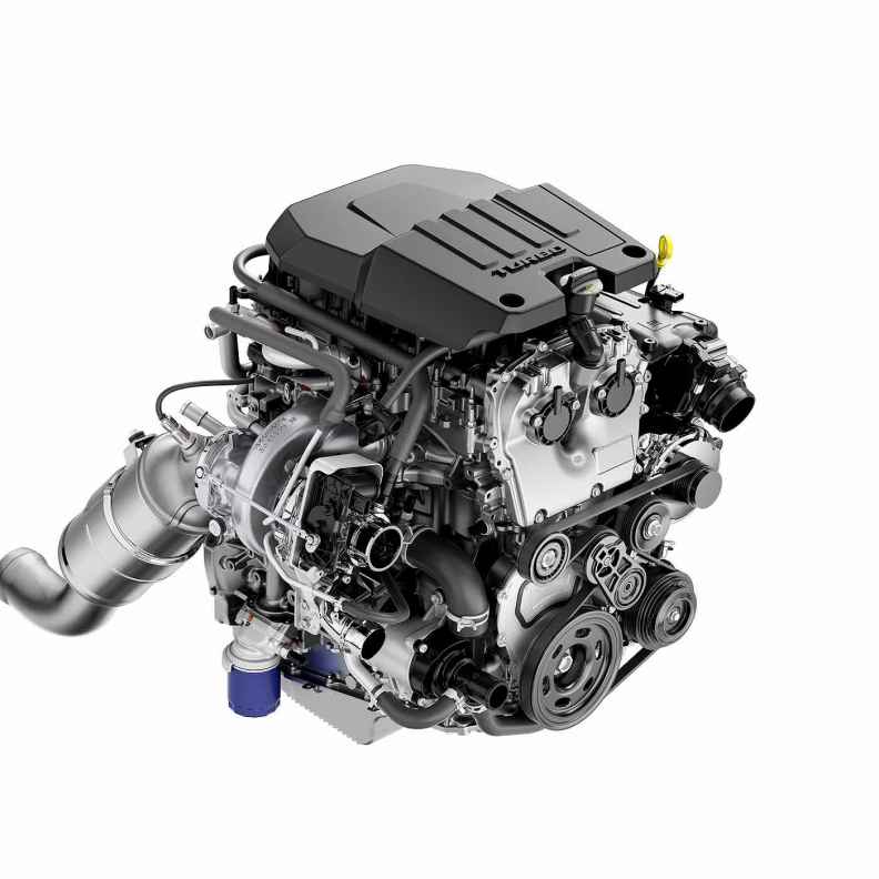 A look inside the Chevy Silverado's techy 4-cylinder engine